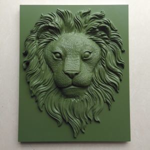 Ein guter Preis. Silikonlederklebemulpen mit Aufstrichen von Tinte Stempel Custom Lion Animal Muster Online
