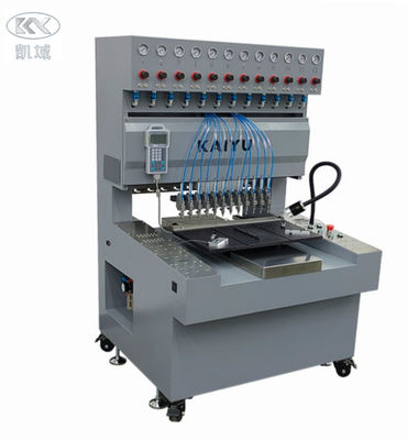 Ein guter Preis. 12 Farben Weiches PVC Schlüsselschlüsselband Maschine für Patch Making hohe Präzision Online