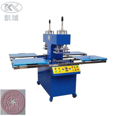 6 kW Silicone Trademark Cloth Embossing Machine für die Herstellung von Bekleidungsetiketten