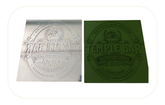 Silikon Gummi Schimmel Prägung Tinte Stempel für Bekleidung Etiketten