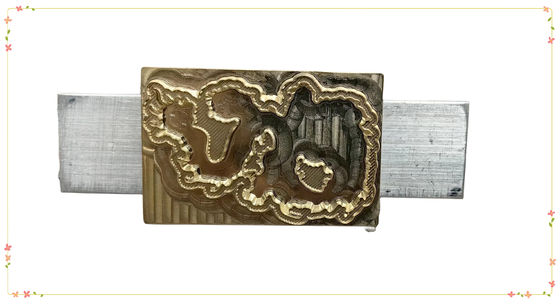 Ein guter Preis. Professionelle Silikon-Gummi-Schimmel-Druckmarke für Stoffmarken Online