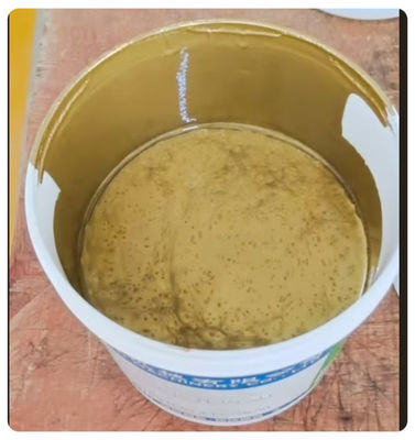 SC-402 Gold Silkscreen Stoff Tinte Konkave Konvexe Silikon für halbautomatischen Etikettendrucker